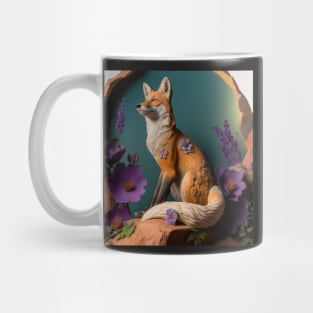 Terracotta Fox 2 Mug